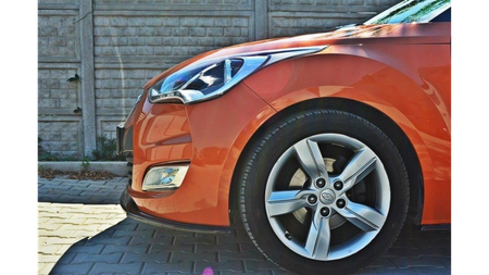Splitter Hyundai Veloster przód Gloss Black