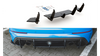 Diffuser Ford Focus III RS Rear Racing Durability Black