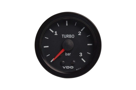 VDO Gauge 52mm - Turbo -1 to 3 Bar Mechanic