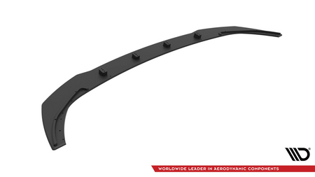 Splitter BMW 1 F40 M-Pack Front Pro Black-Red