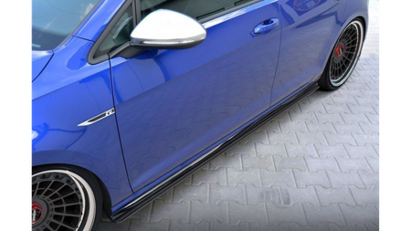 Dokładka Volkswagen Golf 7 Facelift R Progi Racing Textured