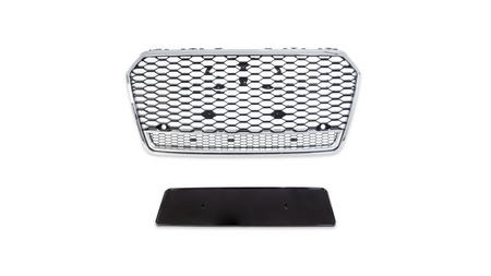 Grill Audi A7 C7 Facelift Chrome & Gloss Black