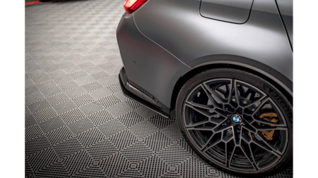 Splitter BMW 3 G80 M-Pack Rear Side Street Pro Black