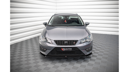 Splitter Seat Leon FR Cupra III przód v.2 Gloss Black