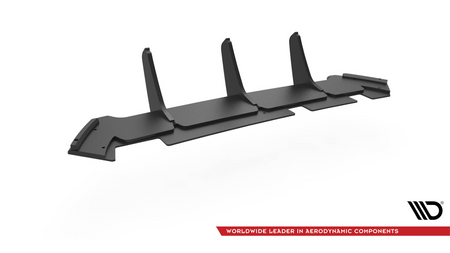 Diffuser BMW 5 F90 M-Pack Rear Street Pro Black-Red