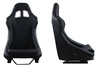 Racing seat SIGMA PVC Black