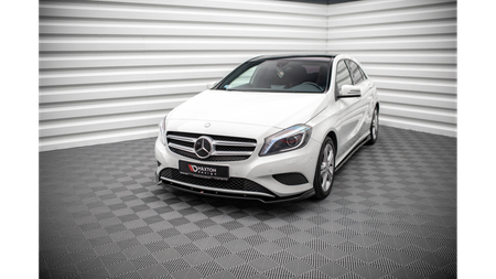 Splitter Mercedes-Benz A W176 Front v.2 Gloss Black