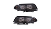 Headlights Halogen Black CCFL suitable for BMW 3 (E46) Sedan Touring Pre-Facelift 1998-2001