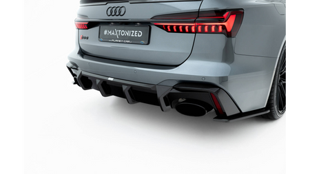 Zestaw Splitterów Audi RS6 C8 Carbon