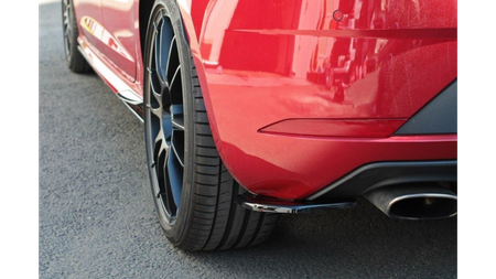 Splitter Seat Leon Cupra III Facelift Tył Boczne v.1 Gloss Black