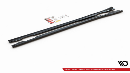 Diffuser Mercedes-Benz A W176 Side Skirts v.2 Gloss Black