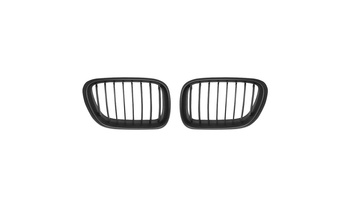 Grill BMW X5 E53 pojedyncze żeberka Matt Black
