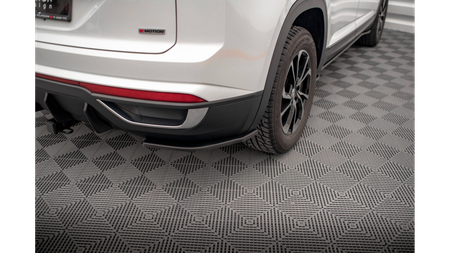 Splitter Volkswagen Atlas Cross Tył Boczne Gloss Black