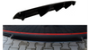 Splitter Skoda Octavia III Facelift RS Rear Central Gloss Black