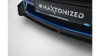 Splitter Ford Mustang GT Mk7 Przód Street Pro Black + Gloss Flaps