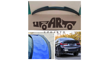 Spoiler BMW 3 G20 Lip Gloss Black