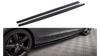 Diffuser Volvo V90 S90 R-Design II Side Skirts Gloss Black