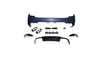 Bumper Mercedes-Benz C S204 Rear with Diffuser