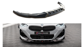 Splitter BMW 2 G42 M-Pack przód v.2 Gloss Black