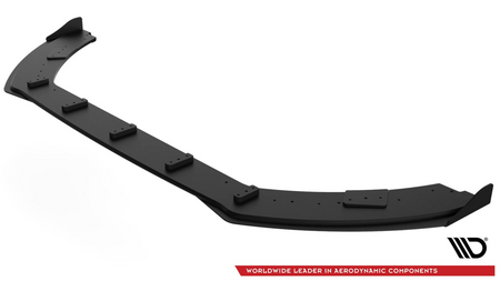 Splitter Ford Fiesta VIII ST ST-Line Front Racing Durability + Flaps Black-Red