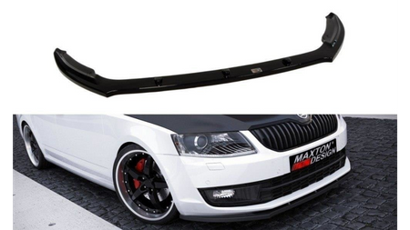 Splitter Skoda Octavia III przód v.2 Gloss Black