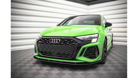 Splitter Audi RS3 8Y Przód Pro Black-Red