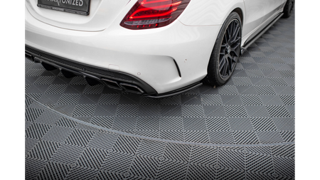 Splitter Mercedes-Benz C S205 63AMG Tył Gloss Black