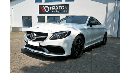 Splitter Mercedes-Benz C C205 63AMG Front v.1 Gloss Black