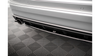 Splitter Volvo XC60 R-Design I Facelift Tył Środkowy Gloss Black