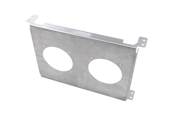 Cooling Plate TurboWorks for 15 rows Race Oil Cooler and 4 inch fan Dual
