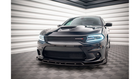 Splitter Dodge Charger VII Facelift SRT przód v.1 Gloss Black