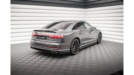Splitter Audi S8 D5 Tył Środkowy Gloss Black