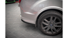 Splitter Ford Transit Custom I ST-Line Facelift Tył Boczne Gloss Black