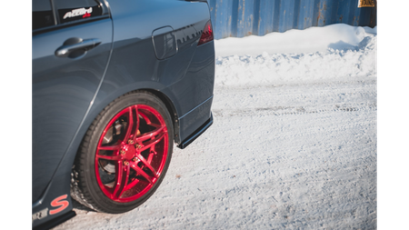 Splitter Honda Accord VII Type-S Tył Boczne v.2 Gloss Black