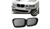 Grill BMW 5 E39 pojedyncze żeberka Matt Black