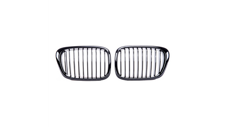 Grill BMW 5 E39 pojedyncze żeberka Gloss Black