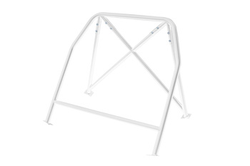 Rollbar skręcana pół klatka Fiat Punto 2 White