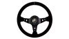 Steering wheel Pro 350mm offset:80mm Suede Black
