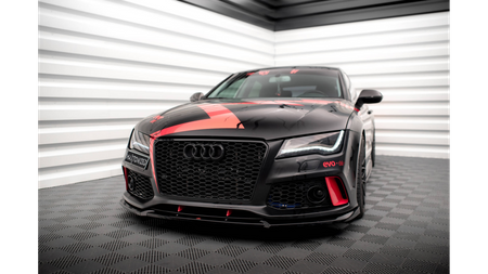 Splitter Audi A7 C7 Front RS7 Look