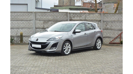 Diffuser Mazda 3 II Sport Side Skirts Gloss Black