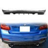 Diffuser BMW 2 F22 F23 Rear M Performance 2 Single Tips