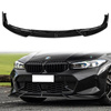 Diffuser BMW 3 G20 Front Bumper M sport Gloss Black