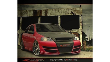 Zderzak Opel Astra G Przód bez podkładu