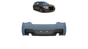Bumper BMW 1 F20 F21 Rear with Diffuser