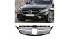 Grill Mercedes-Benz C W205 S205 A205 C205 Facelift Silver A-Type