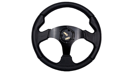 Steering wheel SLIDE 320mm offset: 20mm Leather Black