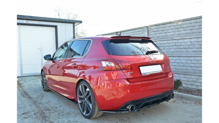 Spoiler Peugeot 308 II GTI Rear Gloss Black