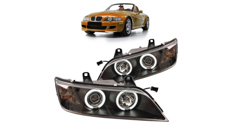 Lights BMW Z3 3 E36 Front CCFL Black