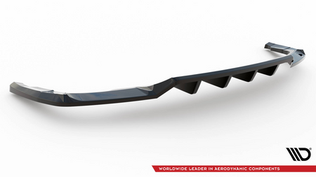 Splitter Audi Q5 FY Facelift S-Line Rear Central with Diffuser Gloss Black