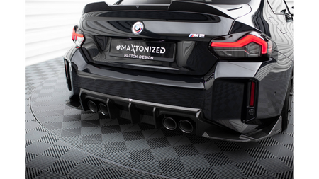 Zestaw splitterów BMW 2 G87 M-Pack Carbon